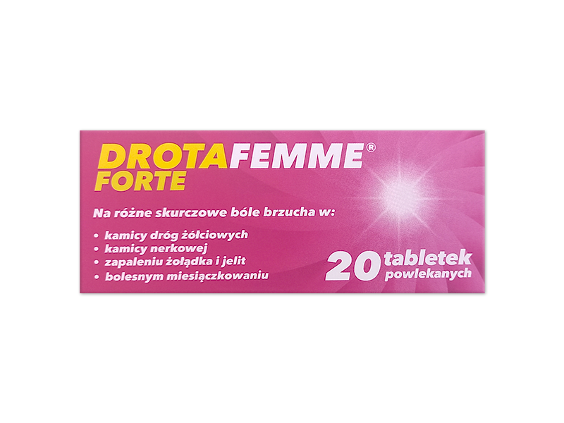 Drotafemme Forte, tabletki, 80 mg