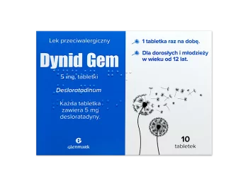 Zdjęcie produktu Dynid Gem, tabletki, 5 mg