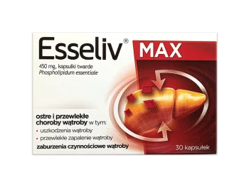 Zdjęcie produktu Esseliv Max, kapsułki, 450 mg