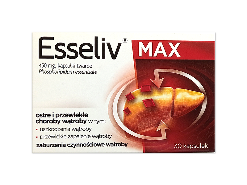 Esseliv Max, kapsułki, 450 mg