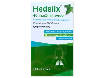 Zdjęcie produktu Hedelix, syrop, 40 mg/5 ml