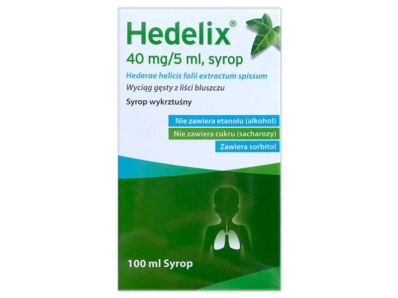 Hedelix, syrop, 40 mg/5 ml