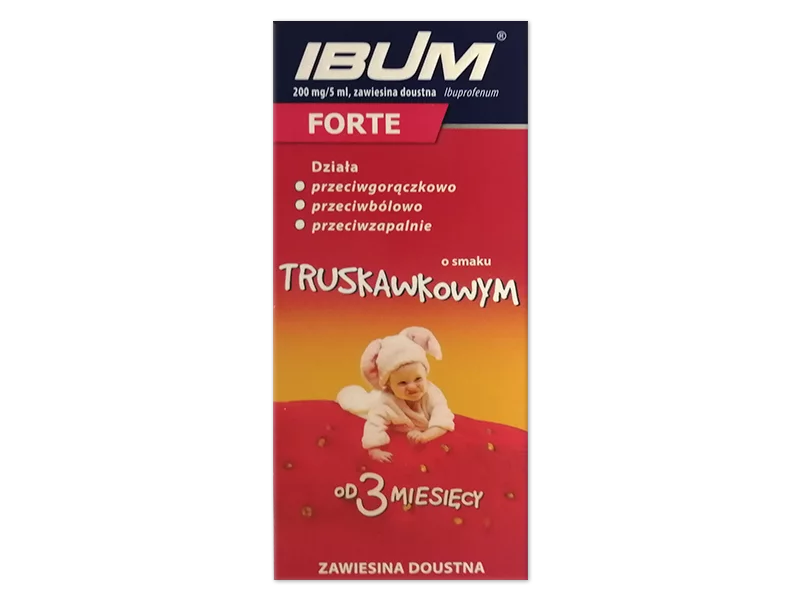 Zdjęcie Ibum Forte, zawiesina doustna, 200 mg/5 ml