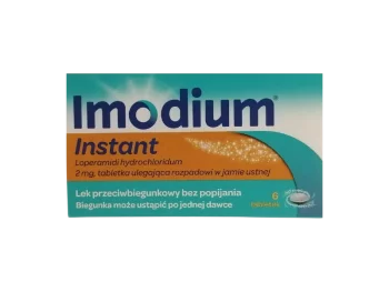 Zdjęcie produktu Imodium, tabletki ulegające rozpadowi w jamie, 2 mg