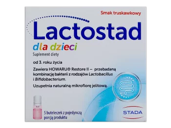 Zdjęcie produktu Lactostad dla dzieci, butelki z korkiem dozującym