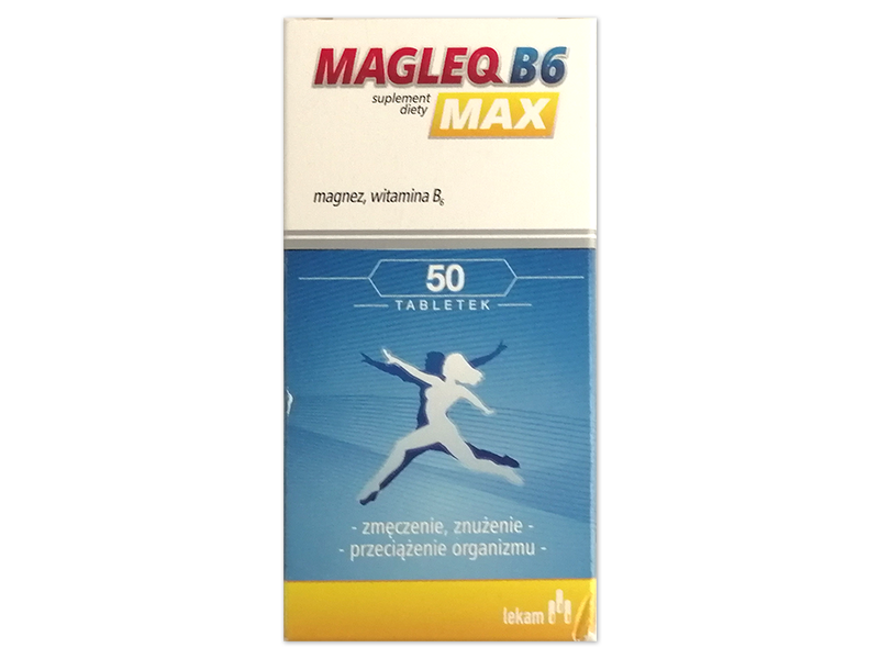 MAGLEQ B6 Max, tabletki, 102 mg