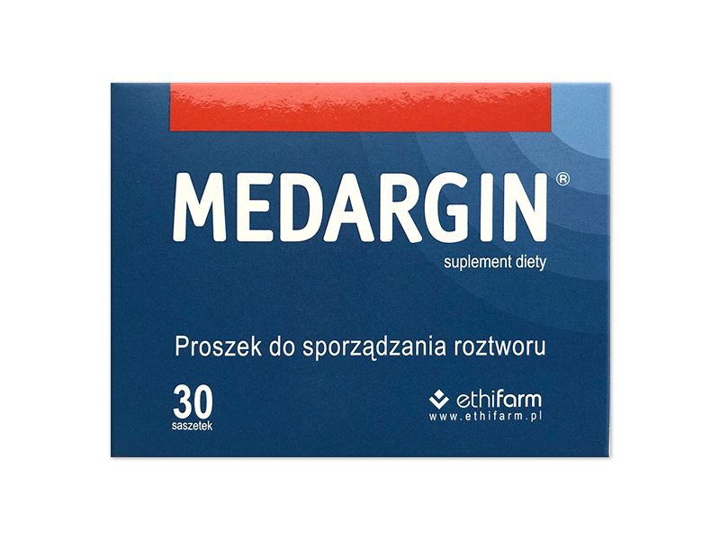 Medargin, saszetki