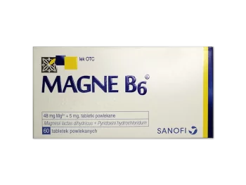 Zdjęcie produktu Magne B6, tabletki powlekane, 48 mg