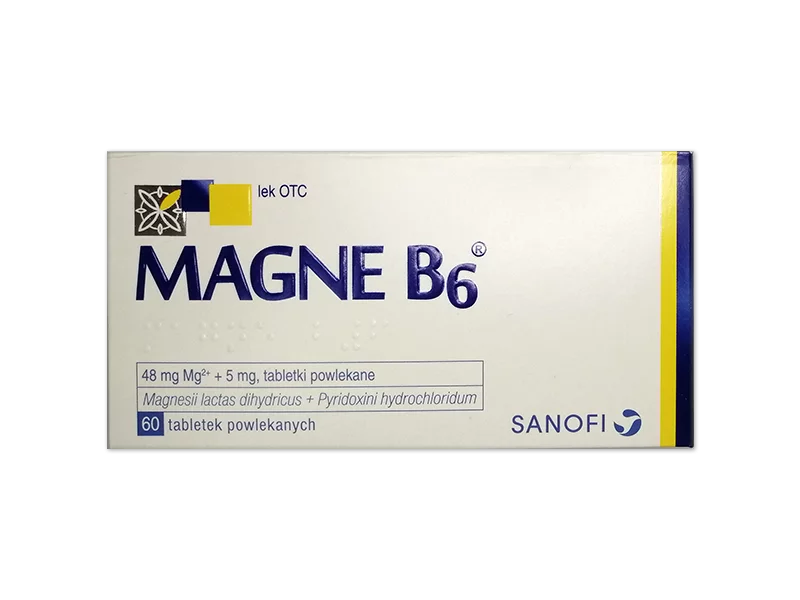 Zdjęcie Magne B6, tabletki powlekane, 48 mg