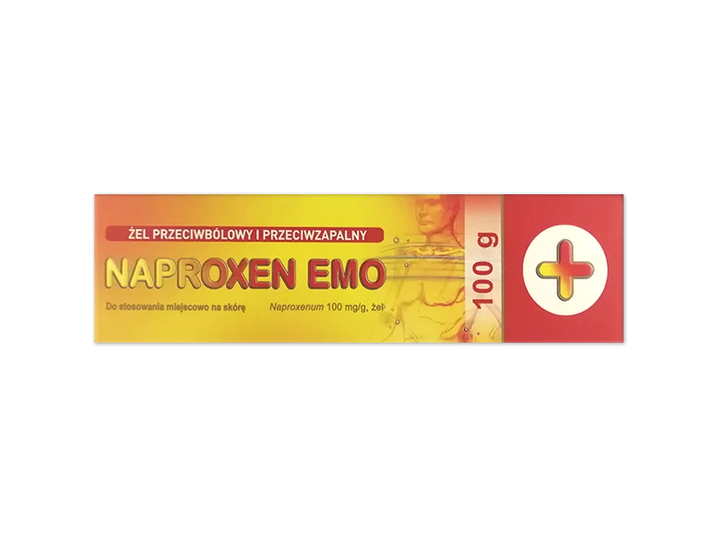 Zdjęcie Naproxen Emo, żel, 100 mg/g