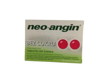 Zdjęcie produktu Neo-Angin bez cukru, tabletki do ssania