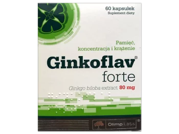 Zdjęcie produktu Olimp Ginkoflav Forte, kapsułki, 80mg