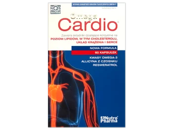 Zdjęcie produktu Omega Cardio + czosnek, kapsułki