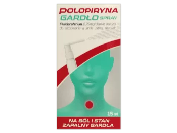 Zdjęcie produktu Polopiryna Gardło Spray, aerozol do jamy ustnej, 8,75 mg