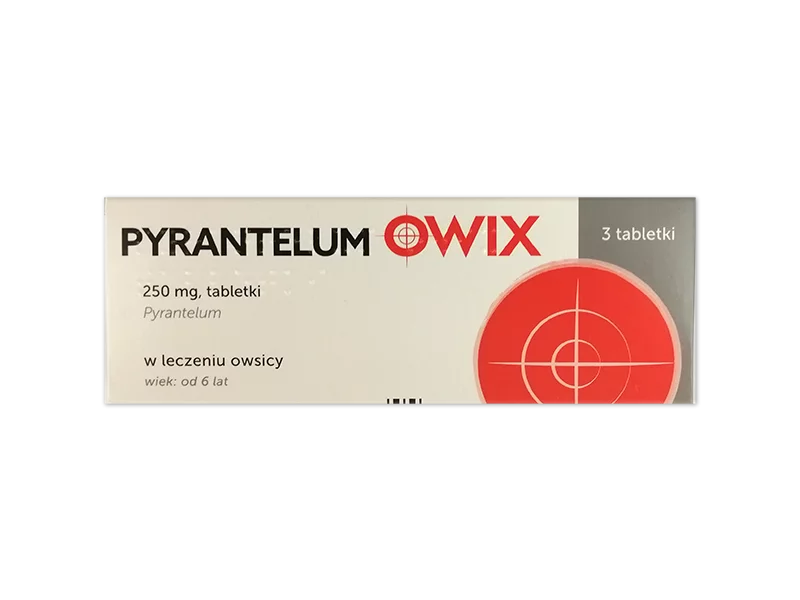 Zdjęcie Pyrantelum, tabletki, 250 mg