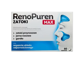 Zdjęcie produktu RenoPuren Zatoki MAX, tabletki