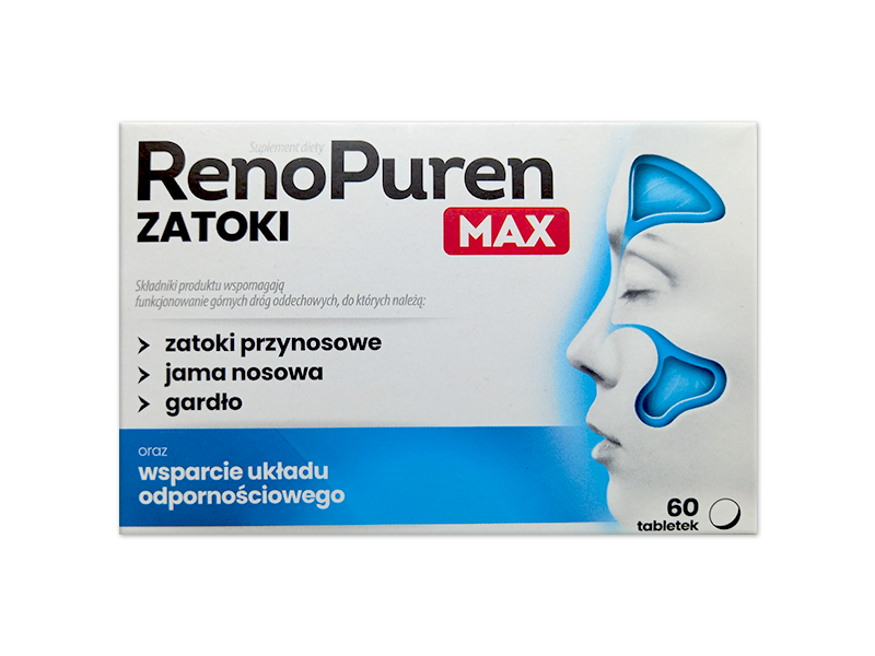 RenoPuren Zatoki MAX, tabletki