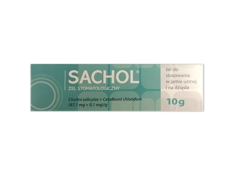 Zdjęcie Sachol, żel do jamy ustnej, 87,1 mg+0,1 mg/g