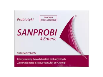 Zdjęcie produktu Sanprobi 4 Enteric, kapsułki