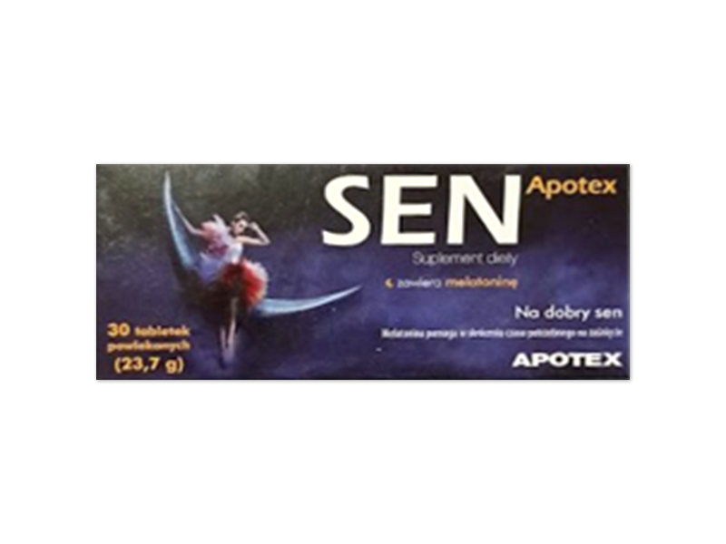 Sen Apotex, tabletki powlekane