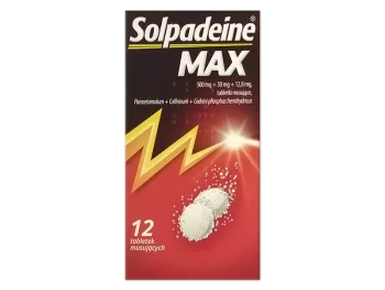 Zdjęcie produktu Solpadeine Max, tabletki musujące, 500 mg+30 mg+12,8 mg