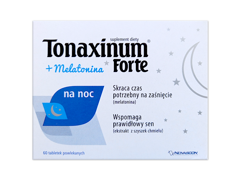 Tonaxinum Forte + Melatonina, tabletki