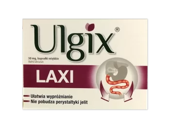 Zdjęcie produktu Ulgix Laxi, kapsułki miękkie, 50 mg