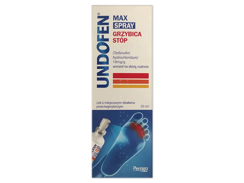 Zdjęcie Undofen Max Spray, aerozol na skórę, 10 mg/g