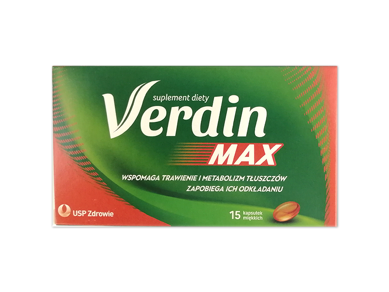 Verdin Max, kapsułki