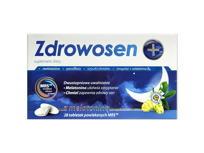 Zdrowosen +, tabletki powlekane