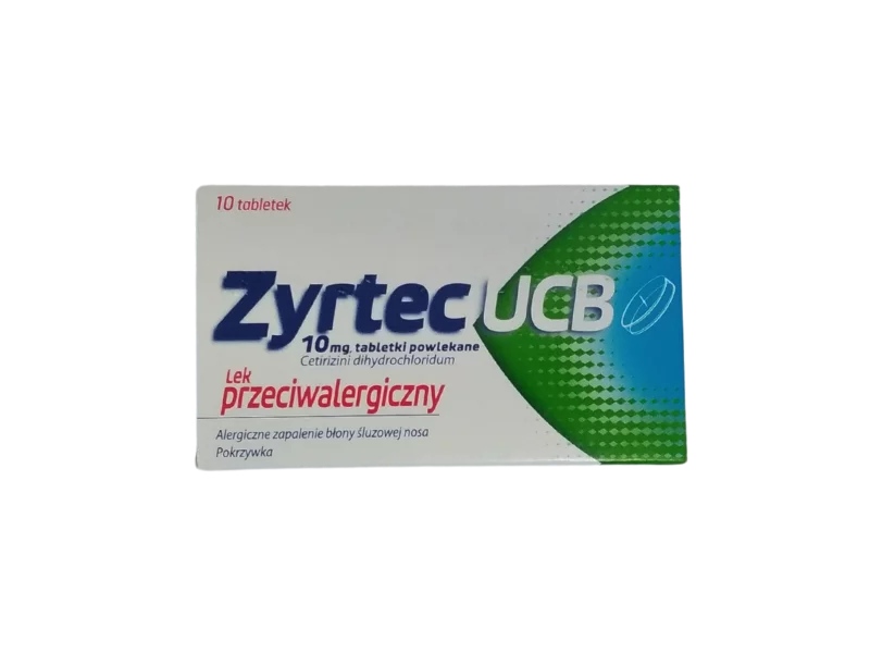 Zdjęcie Zyrtec UCB, tabletki powlekane, 10 mg