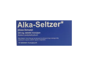 Zdjęcie produktu Alka-Seltzer, tabletki musujące, 324 mg