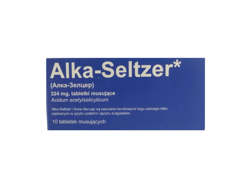 Zdjęcie Alka-Seltzer, tabletki musujące, 324 mg