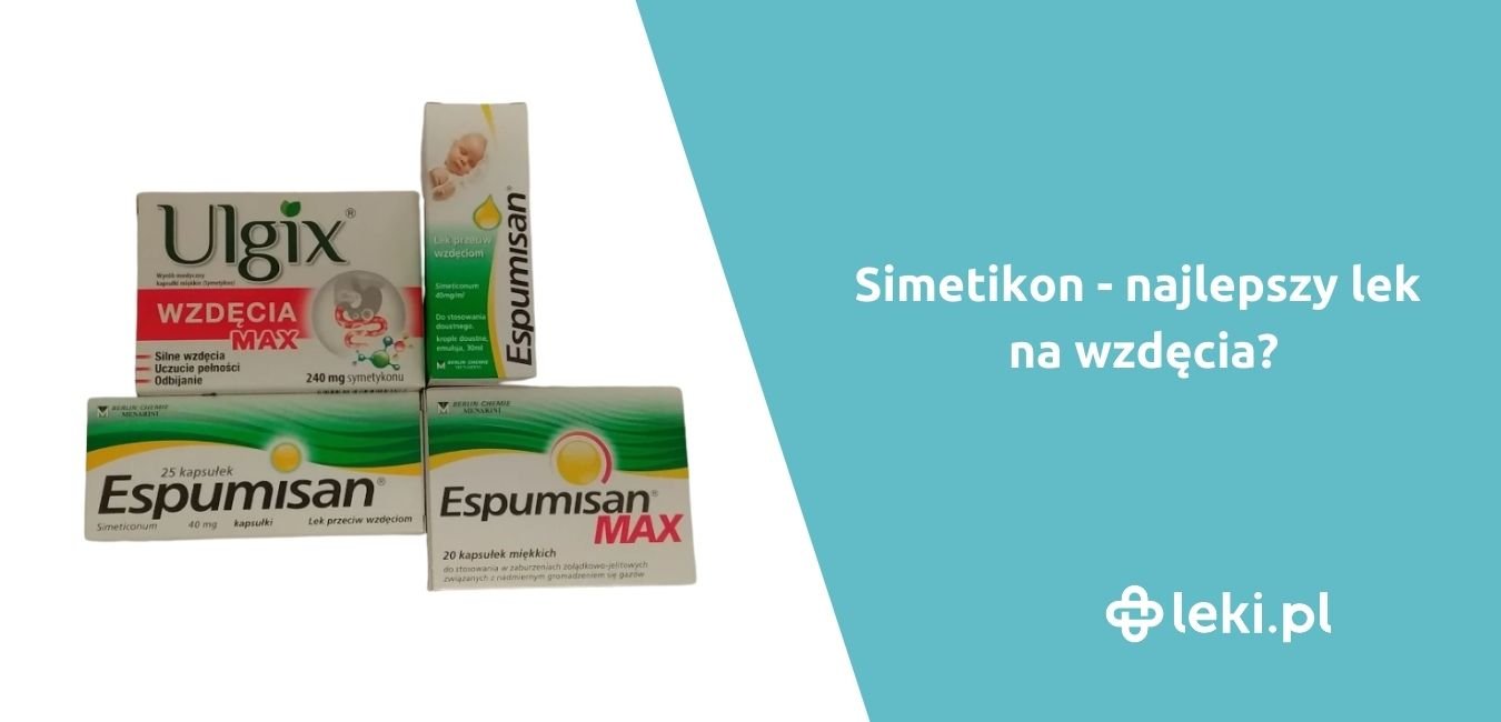 Simetikon – najlepszy lek na wzdęcia?