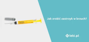 Ilustracja poradnika Jak zrobić zastrzyk w brzuch z heparyną?