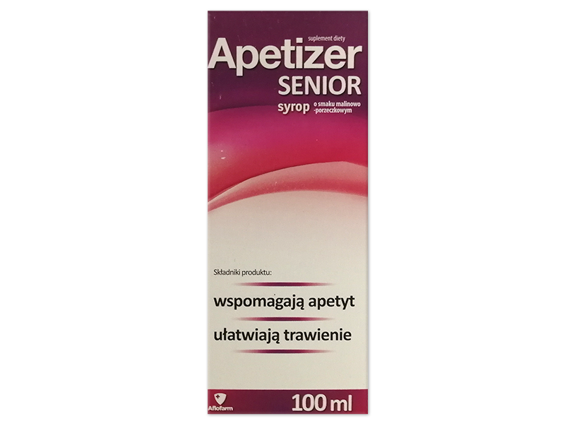 Apetizer Senior, syrop