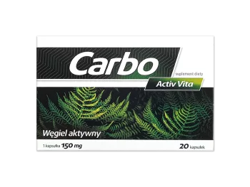 Zdjęcie produktu Carbo Activ Vita, kapsułki