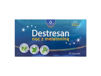 Zdjęcie produktu Destresan noc z melatoniną, kapsułki