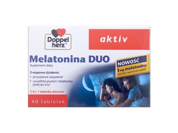 Zdjęcie produktu Doppelherz Aktiv Melatonina DUO, tabletki