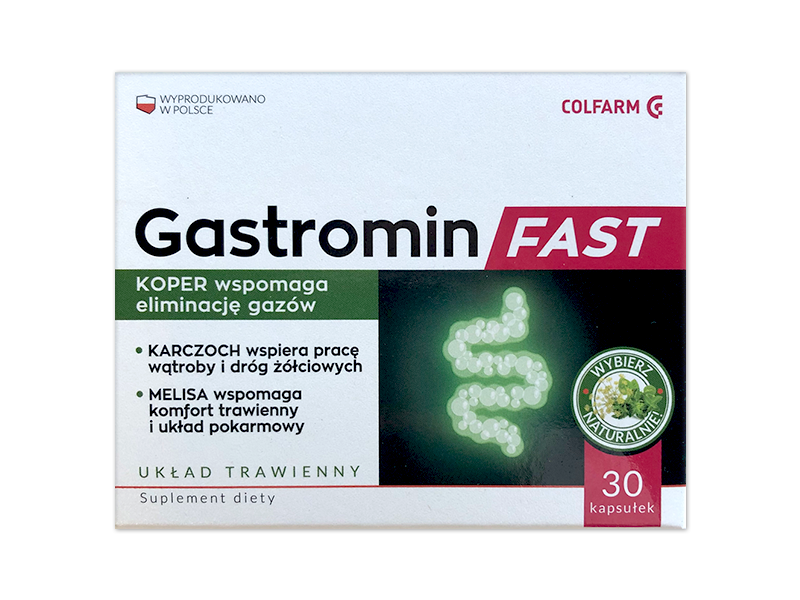 Gastromin FAST, kapsułki