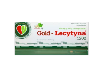 Zdjęcie produktu Olimp Gold Lecytyna 1200, kapsułki