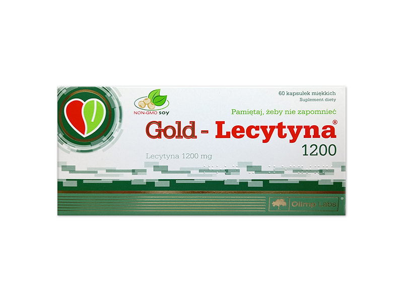 Olimp Gold Lecytyna 1200, kapsułki