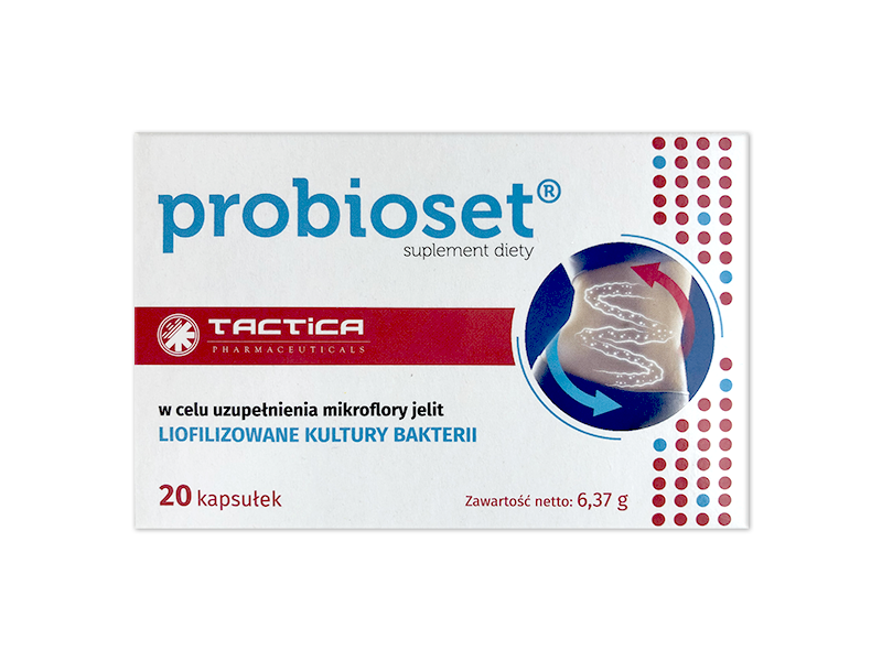 Probioset, kapsułki