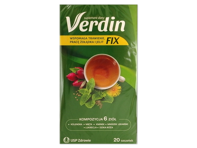 Verdin Fix, zioła do zaparzania