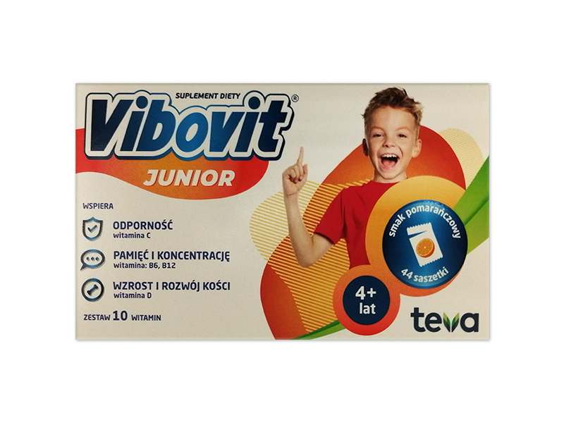 Vibovit Junior, saszetki