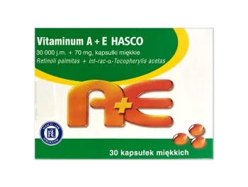 Zdjęcie produktu Vitaminum A + E Hasco, kapsułki