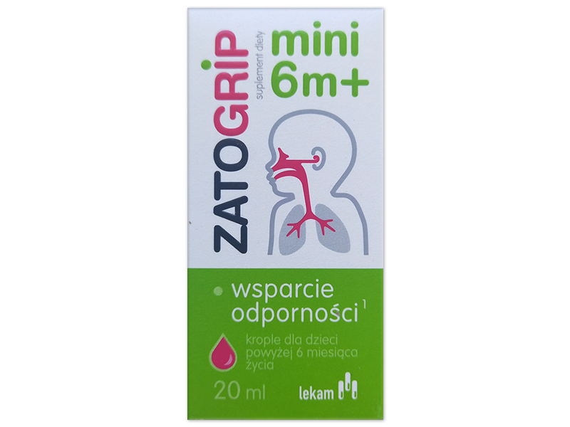 Zatogrip Mini 6 m+, krople