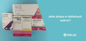 Ilustracja poradnika Żelazo w tabletkach – jakie jest najlepsze?