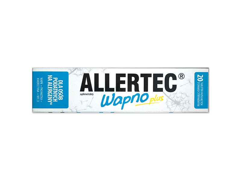 Allertec Wapno Plus, tabletki musujące