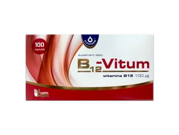 Zdjęcie produktu B12-Vitum, kapsułki, 100 µg